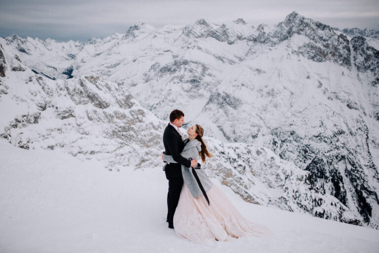 Paarshooting auf dem Karwendel