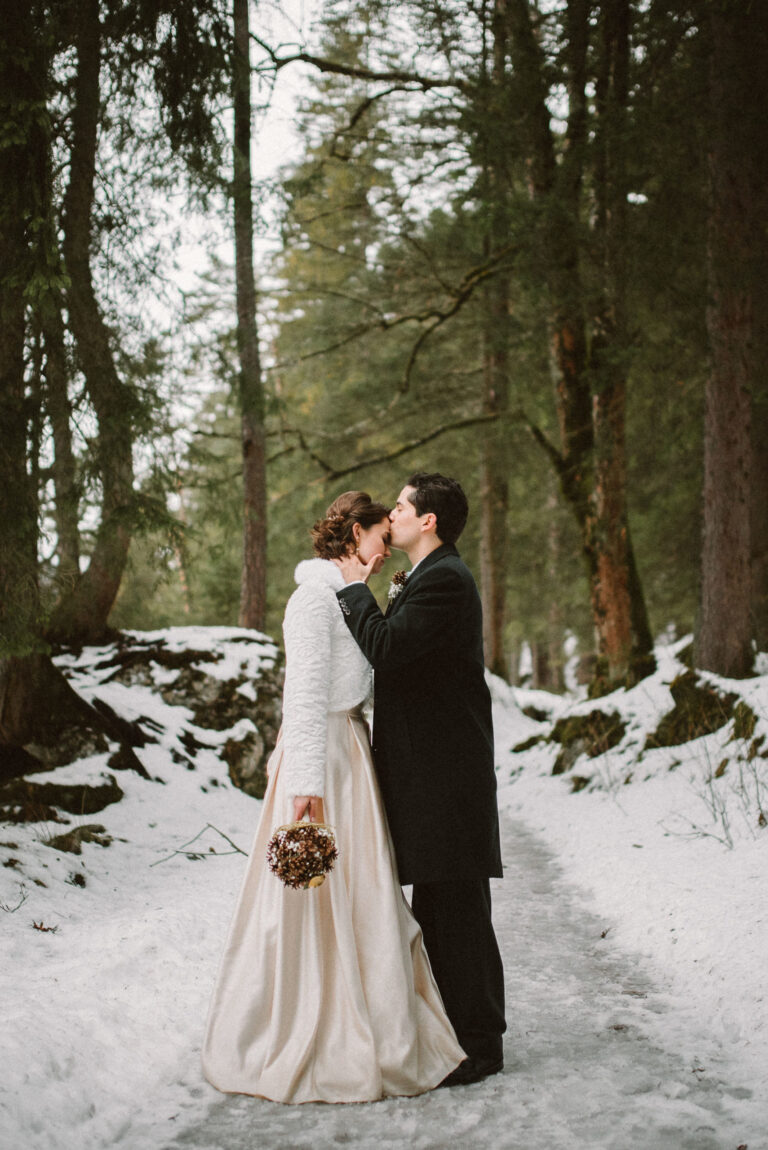 Winter Paarshooting am Eibsee bei Grainau