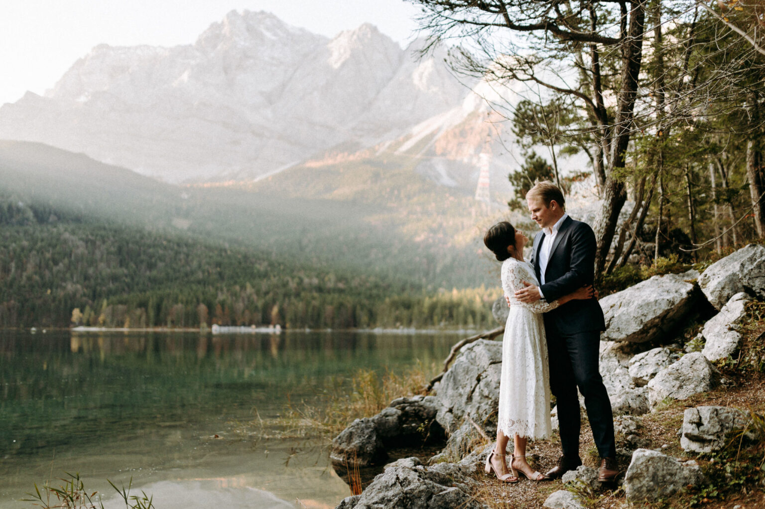herbstliches Paarshooting am Eibsee